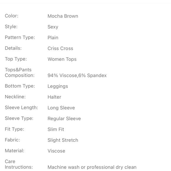 Mocha Brown Set - Picture 3 of 3